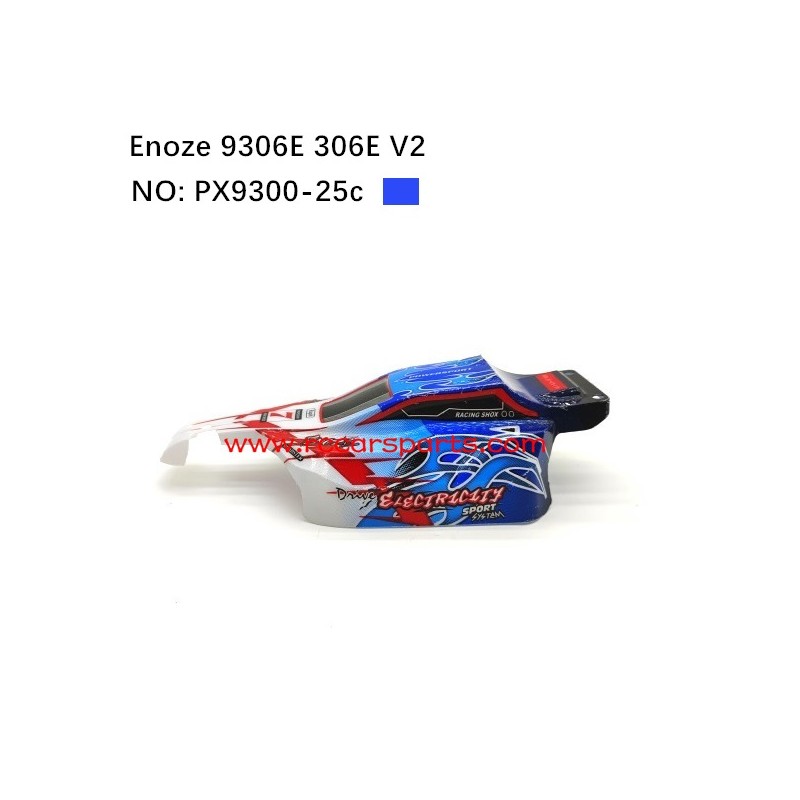 RC Car New Enoze 9306e 306e Parts Body Shell PX9300-25C-Blue