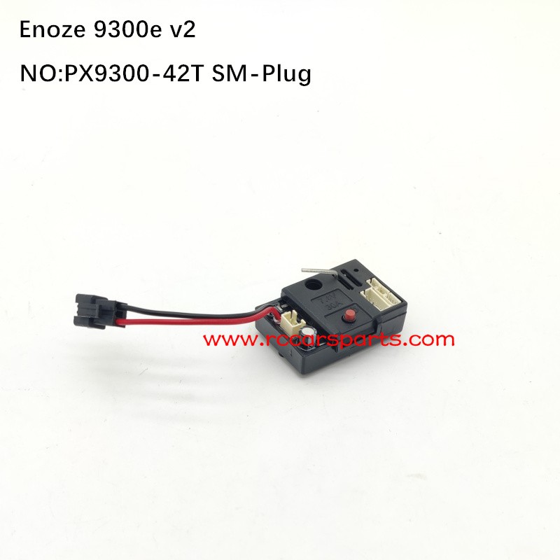 New Enoze 9300e V2 Parts Brushed Receiver Board PX9300-42T SM-Plug