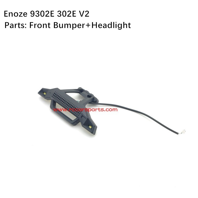 Front Bumper+Headlight For New ENOZE 9302E 302E RC Car