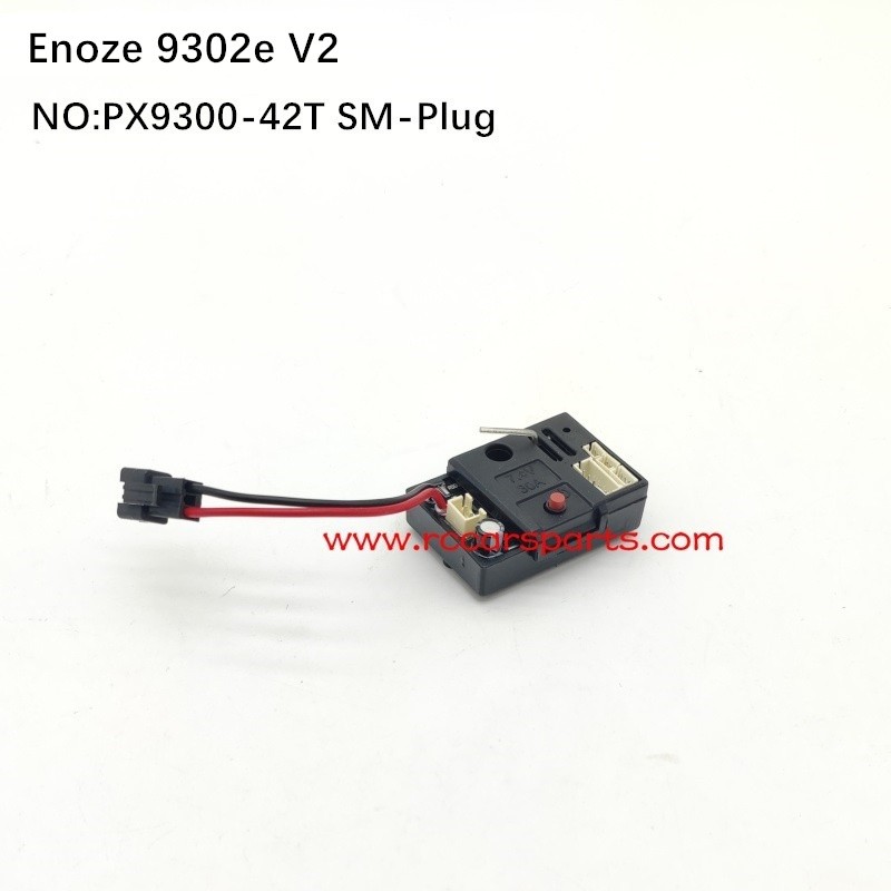 New Version Enoze 9302e V2 Parts Brushed Receiver Board PX9300-42T SM-Plug