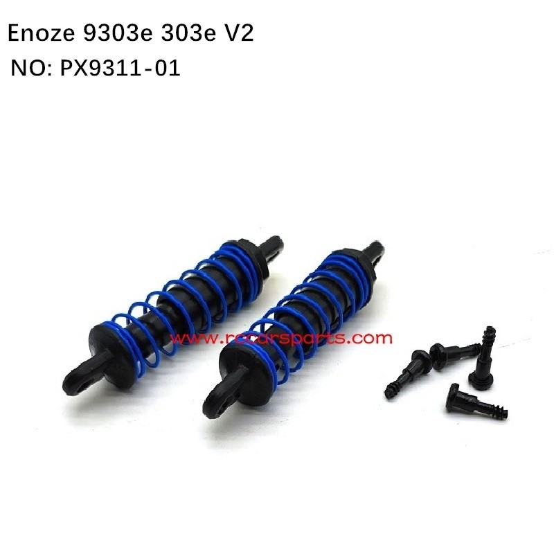 Enoze New Version 9303e 303e V2 Spare Parts Shock Assembly PX9311-01-Blue