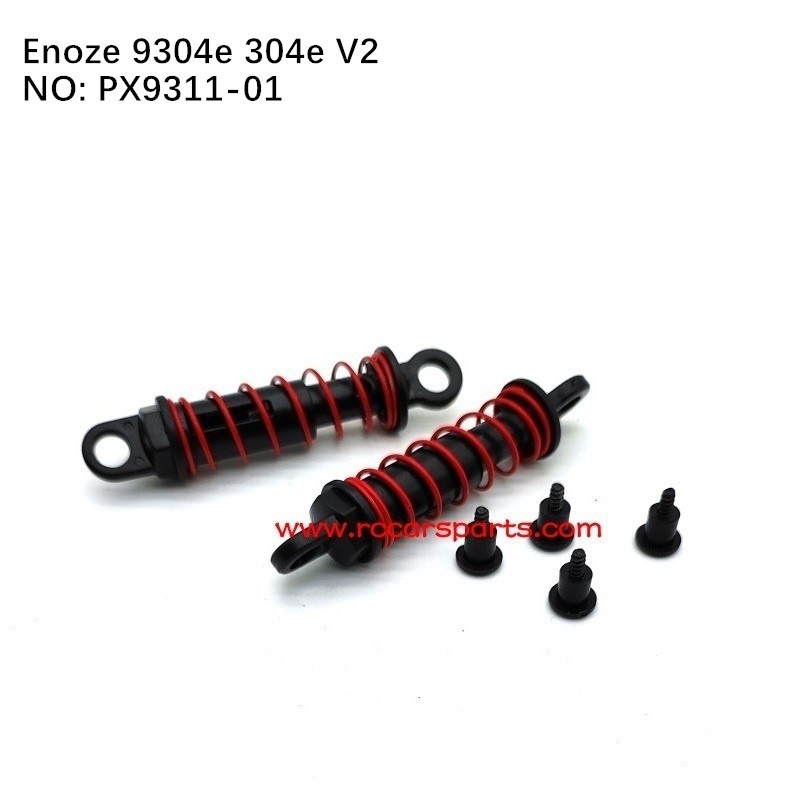 New Version Enoze 9304e 304e V2 Spare Parts Shock Assembly PX9311-01-Red