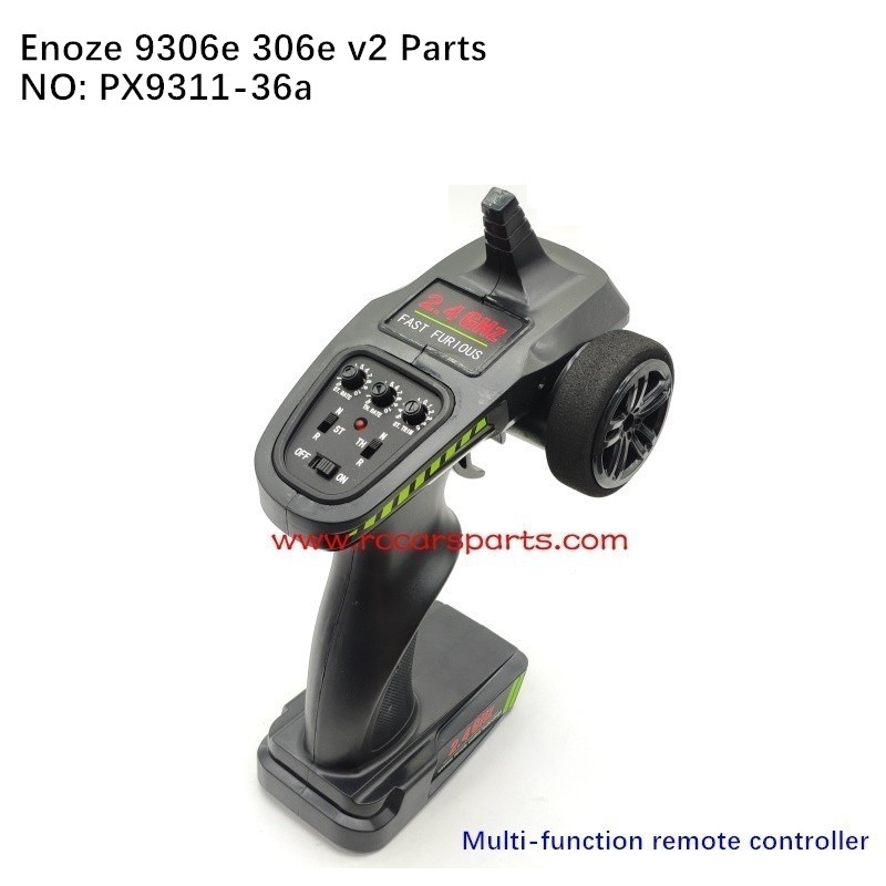New Enoze 9306e 306e V2 RTR Spare Parts Multi Function Remote Control PX9311-36A
