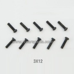 Enoze 9204E 204E Car Parts 3X12 Round Head  Screw P88025