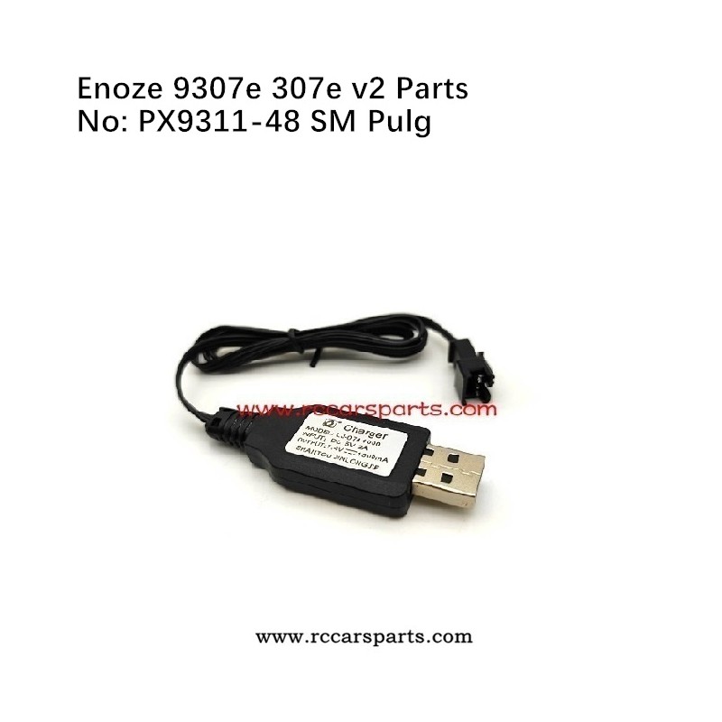 Enoze 9307e 307e V2 Parts 7.4V USB Charger PX9311-48-SM plug