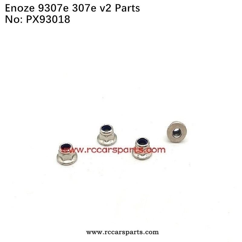 New Version Enoze 9307e 307e RC Car Parts M3 Anti Slip Nut PX93018
