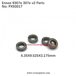 New Version Enoze 9307e 307e RC Car Parts 6.35X9.525X3.175mm Ball Bearing PX93017