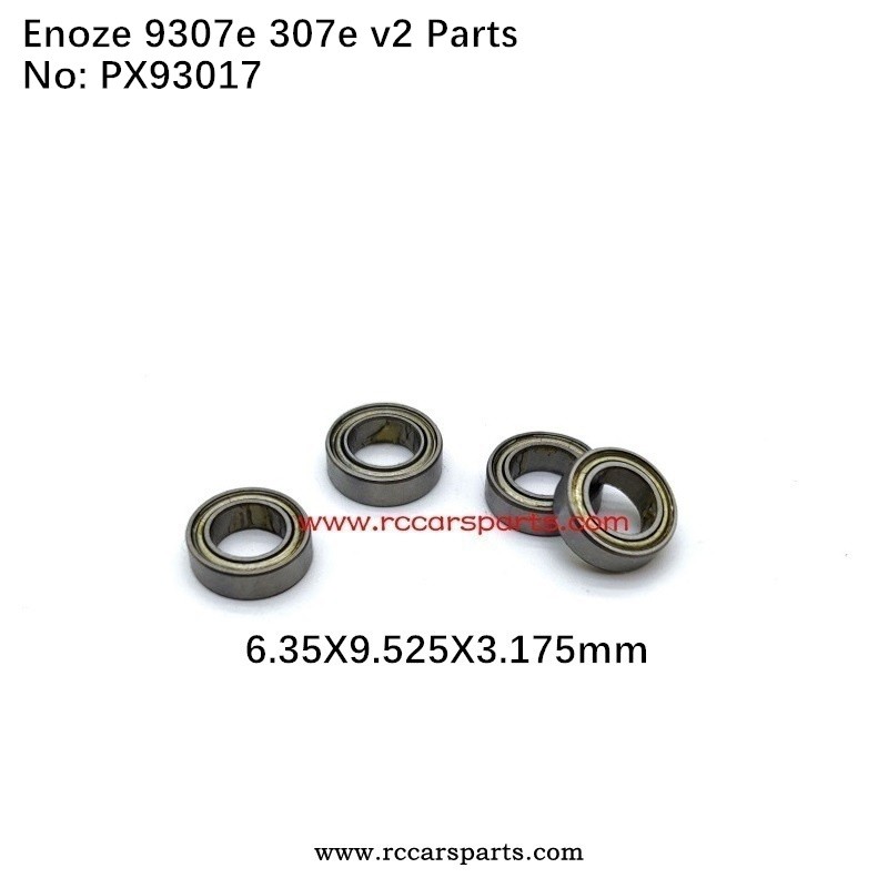 New Version Enoze 9307e 307e RC Car Parts 6.35X9.525X3.175mm Ball Bearing PX93017