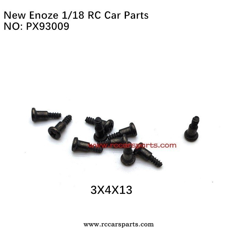 Enoze RC Car V2 Spare Parts 3X4X13PB Step Screw PX93009