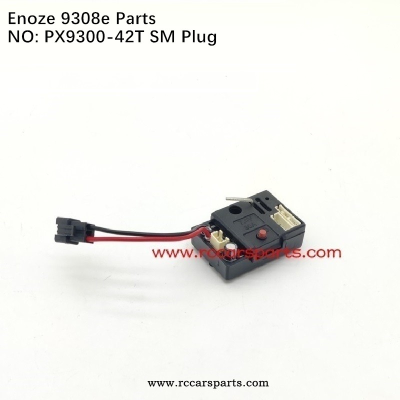 Enoze 9308e 1/18 RC Car Parts Brushed Receiver Board PX9300-42T-SM Plug