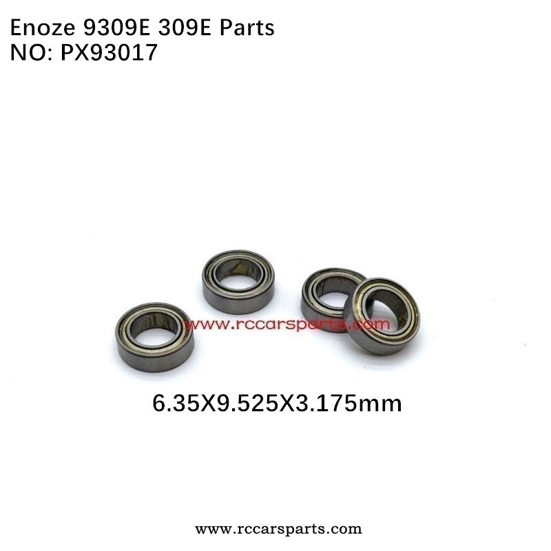 RC Car Enoze 9309e 309e Spare Parts 6.35X9.525X3.175mm Ball Bearing PX93017