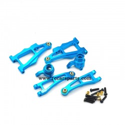 RC Car ENOZE 9006E 006E Parts Upgrade Alloy Front Suspension Arm Kit-Blue