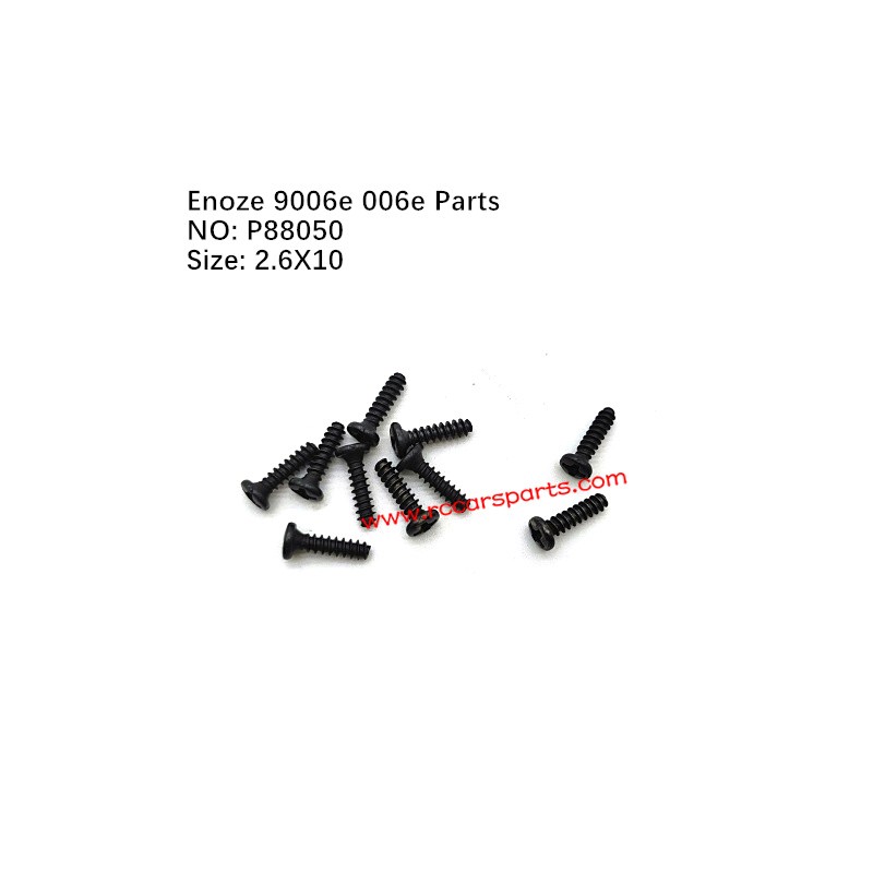 RC Car ENOZE 9006E 006E Parts Screw 2.6X10PB P88050