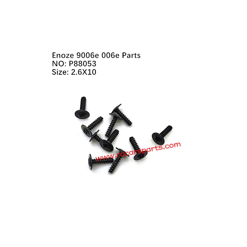 RC Car ENOZE 9006E 006E Parts 2.6X10 Screw P88053
