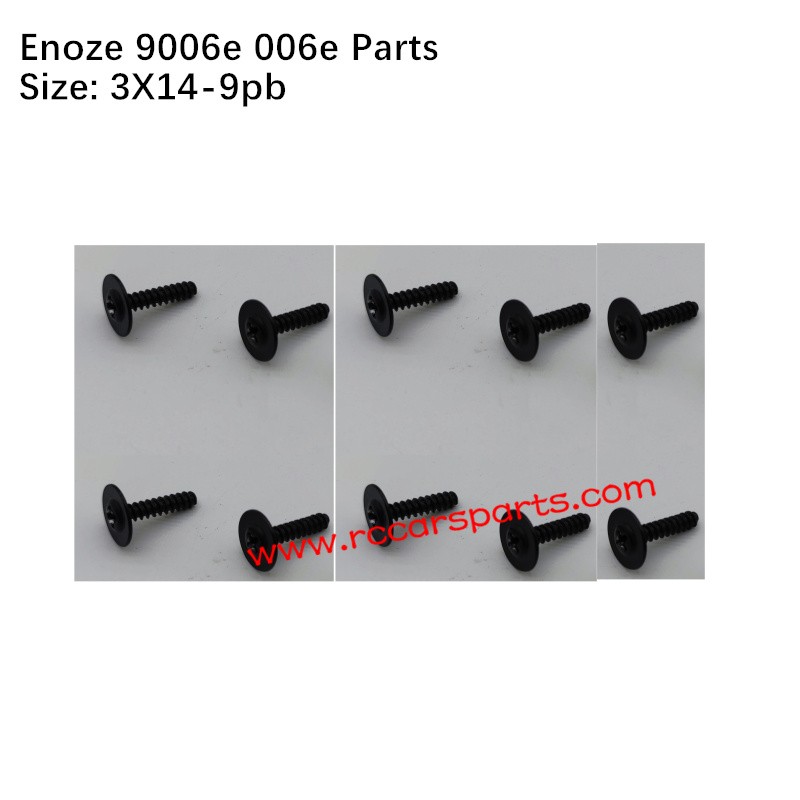 RC Car ENOZE 9006E 006E Parts 3X14-9PB Screw