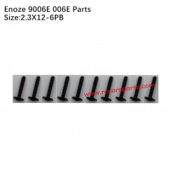 RC Car ENOZE 9006E 006E Parts 2.3X12-6PB Screw