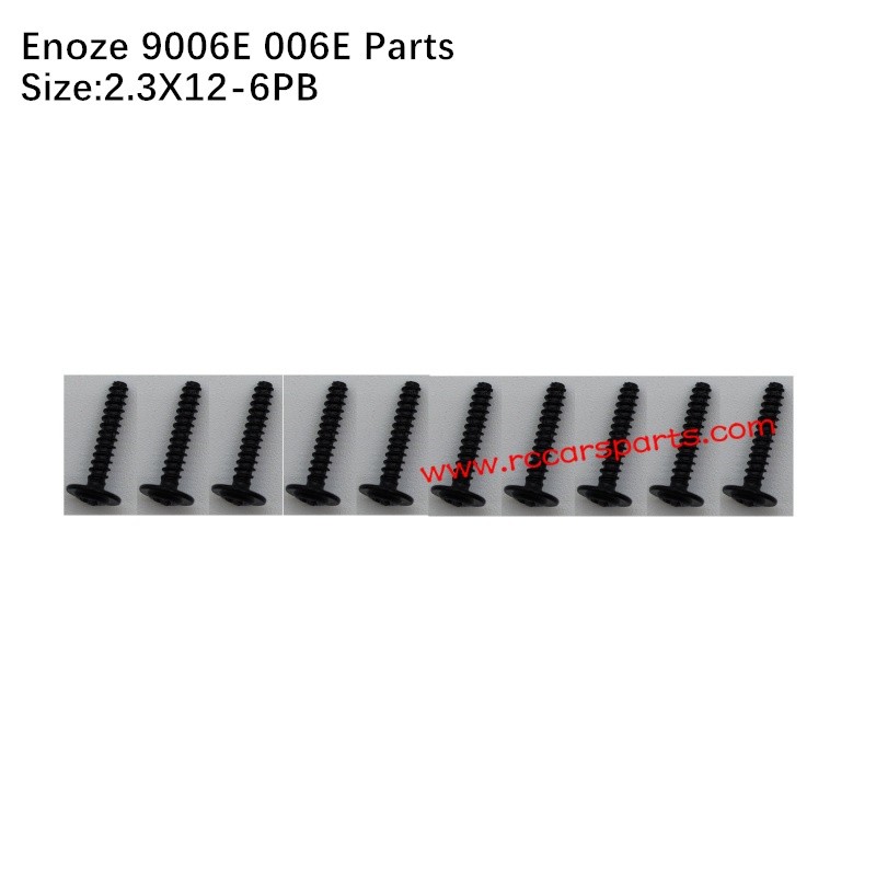 RC Car ENOZE 9006E 006E Parts 2.3X12-6PB Screw