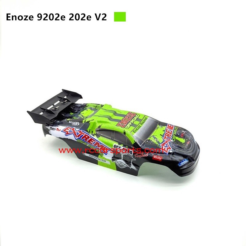 New Enoze 9202E 202E V2 RC Car Parts Car Shell-Green