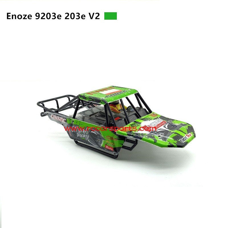 New Enoze 9203E 203E V2 RC Car Parts Car Shell-Green