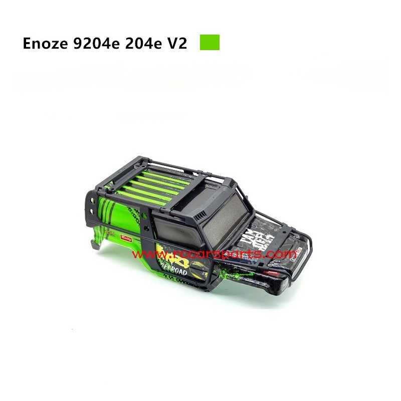 New Enoze 9204E 204E V2 RC Car Parts Car Shell-Green