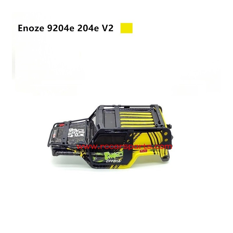 RC Car Enoze 9204E 204E V2 Parts Car Shell-Yellow
