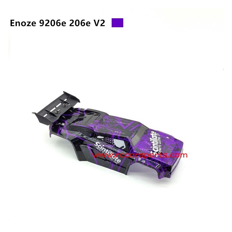RC Car Enoze 9206E 206E V2 Parts Car Shell-Purple