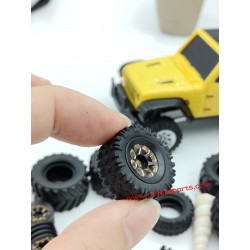 Jiabaile 3601 Parts Upgrade and modify wheel bones