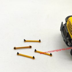 Jiabaile 3601 RC Car Parts Upgrade Metal Lower Rod-Gold