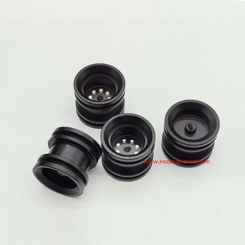 RC Car Jiabaile 3602 Upgrade Parts Metal Wheel Bones Brass Material