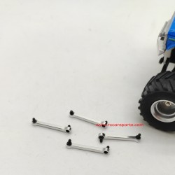 Jiabaile 3602 RC Car Upgrade Parts Metal Upper Rod-Silver