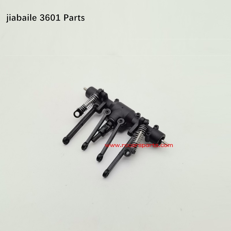 JBL Jiabaile 3601 RC Car Parts Rear Gearbox Assembly