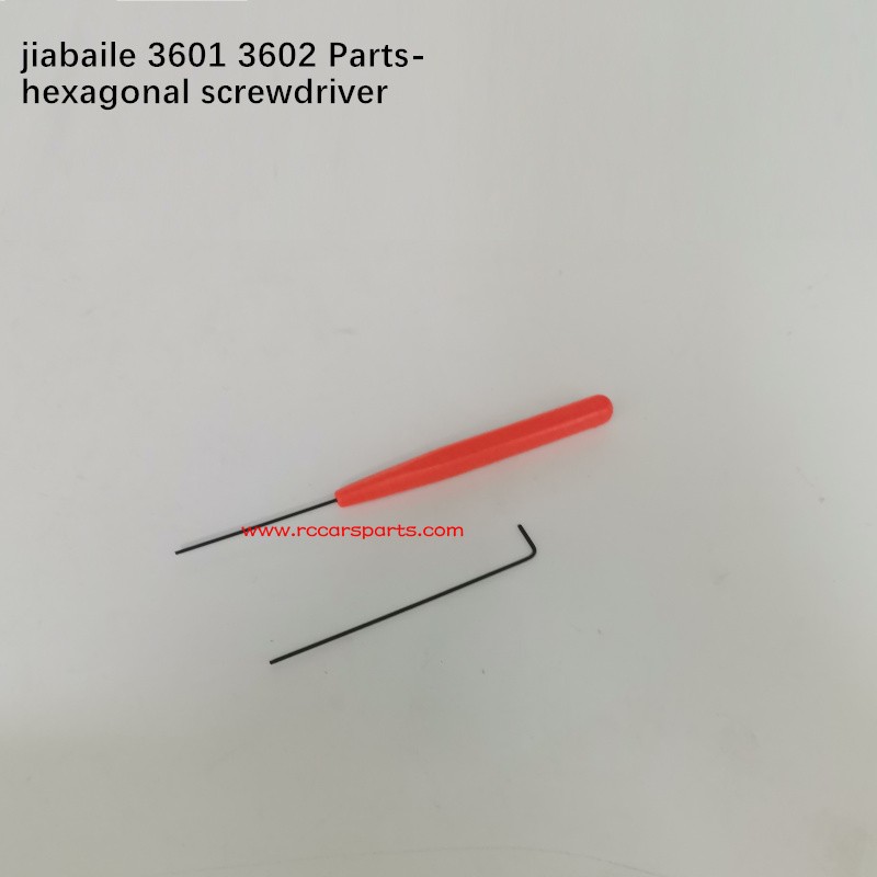 JBL Jiabaile 3601 RC Drift Car Repair Tools-Hexagonal Screwdriver
