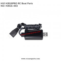 HXJ HJ818 PRO RC Boat Parts 11.1V USB Charger HJ816-003