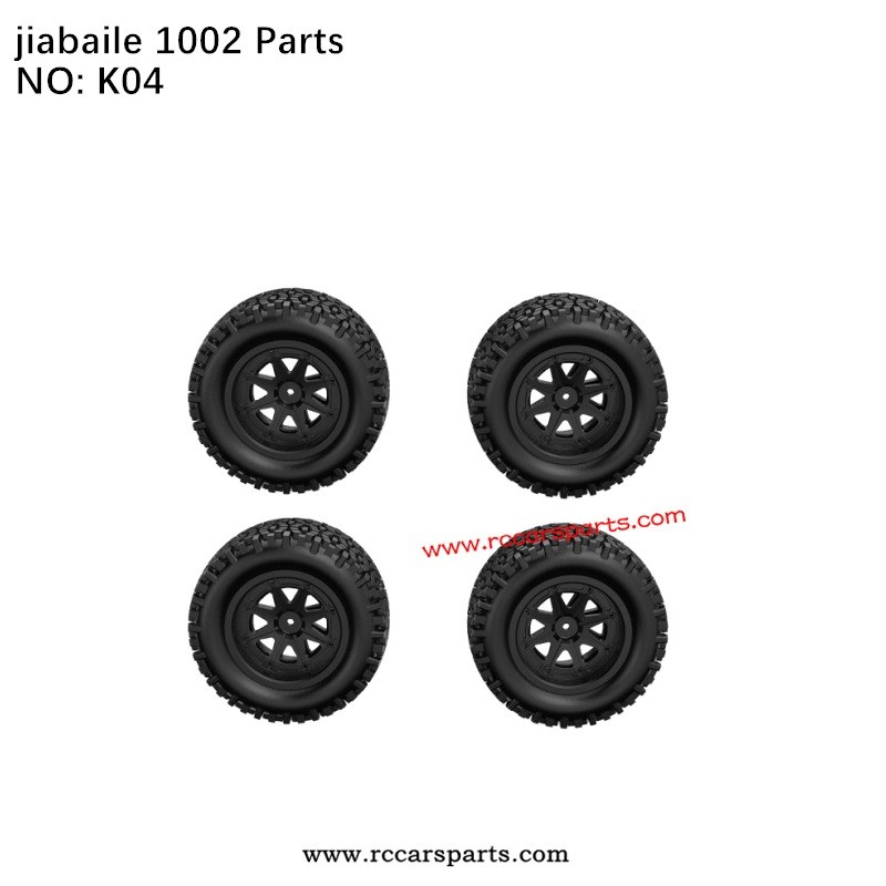 Jiabaile JBL 1002 1/10 4WD RTR Parts Tire K04
