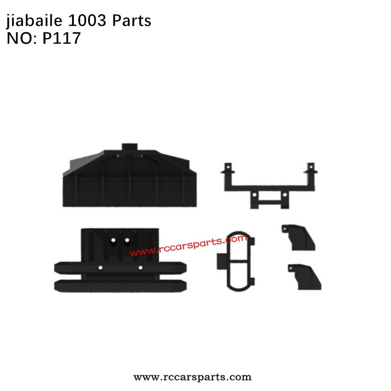 JBL RC 1003 Spare Parts Rear Wing Kit P117