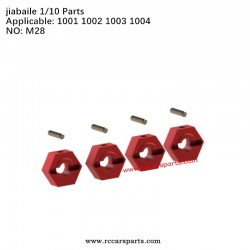 Jiabaile JBL RC 1003 Spare Parts 12MM Aluminum Wheel Hex M28