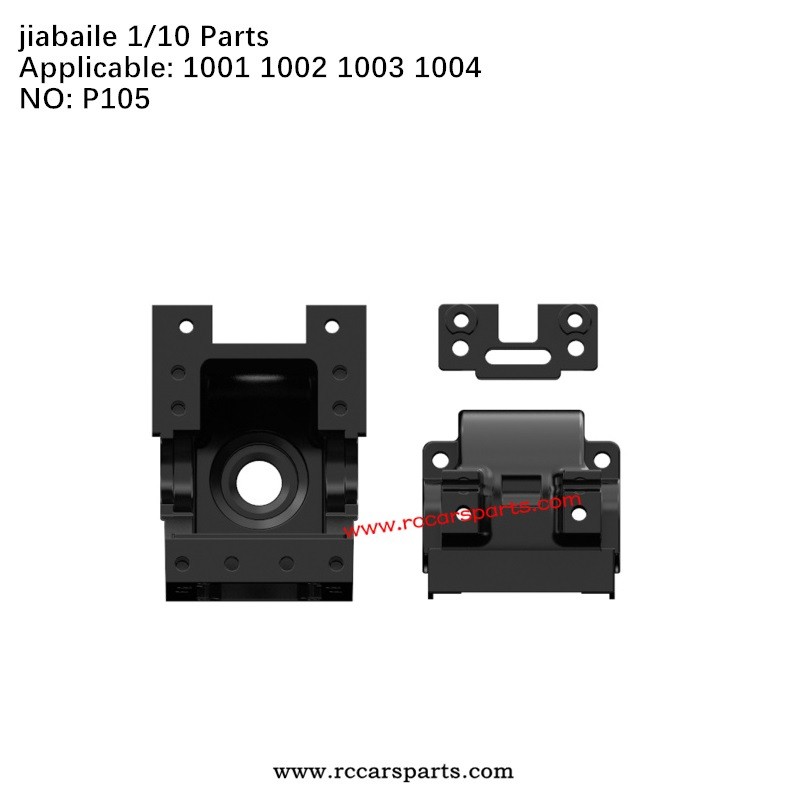 JBL RC 1004 Rally RC Car Parts Front And Rear Gearbox P105