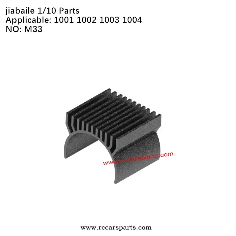 Jiabaile 1004 1/10 RC Car Parts M33 Heat Sink