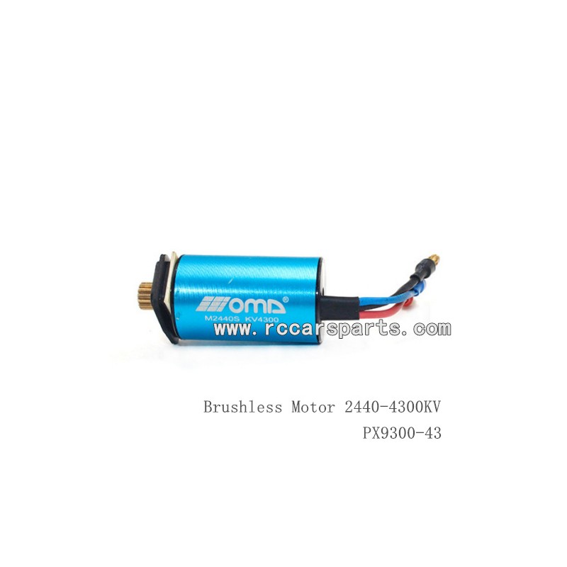 PXtoys RC Car Upgrade Parts Brushless Motor PX9300-43 2440-4300KV For 9306E 1/18 Parts
