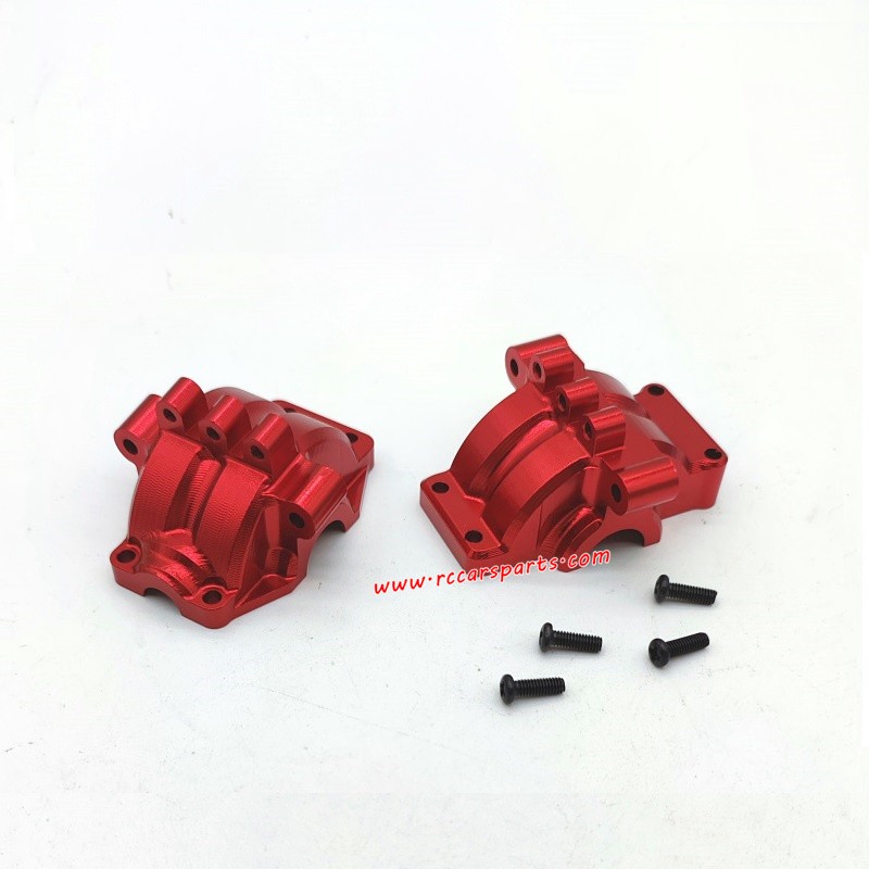 Enoze 9007E 007E Upgrade Version Front Rear Gearbox Cover-Red