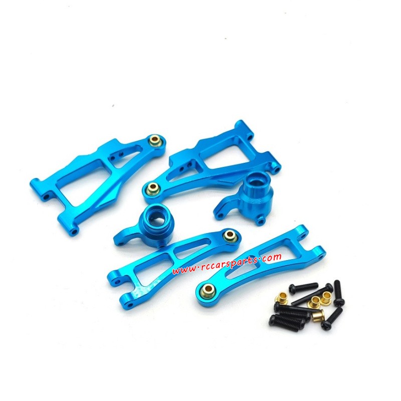 Enoze 9007E 007E Monster Truck Parts Upgrade Alloy Front Suspension Arm Kit-Blue