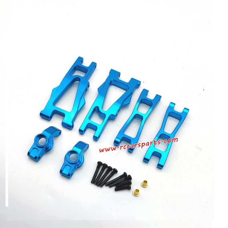 Enoze 9007E 007E Monster Truck Parts Upgrade Alloy Rear Suspension Arm Kit-Blue