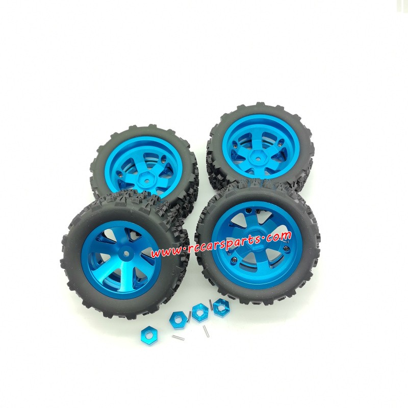 Enoze 9007E 007E Monster Truck Parts Upgrade Alloy Wheel-Blue