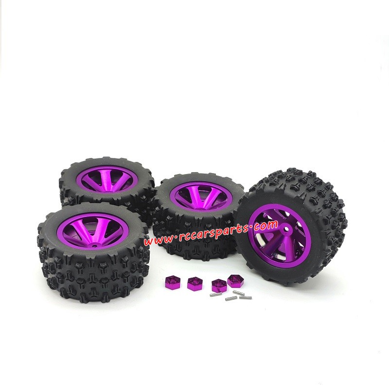 Enoze 9007E 007E RC Car Parts Upgrade Alloy Wheel-Purple