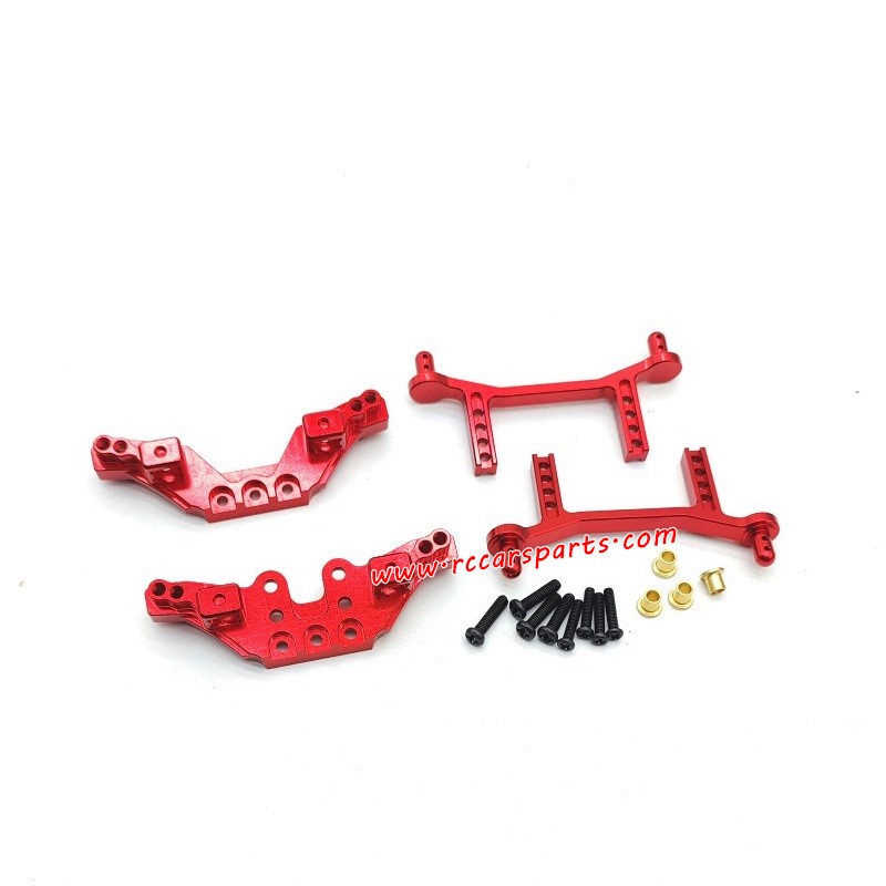 Enoze 9008E 008E Upgrade Version Shock Tower Kit-Red