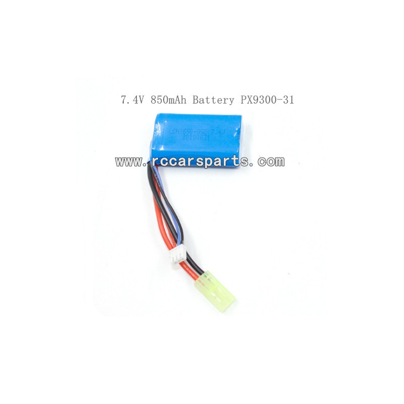 PXtoys 9307E 1/18 RC Car Parts 7.4V 850mAh Battery PX9300-31