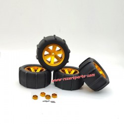 Enoze 9008E 008E Upgrade Parts Alloy Sand Wheel-Gold