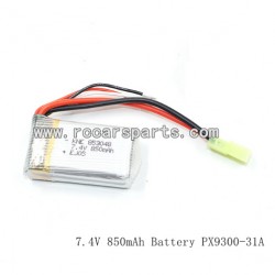 PXtoys 9307E Spare Parts 7.4V 850mAh Battery PX9300-31A