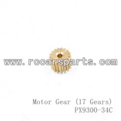 ENOZE 9306E 306E 1:18 RC Car Parts Motor Gear (17 Gears) PX9300-34C