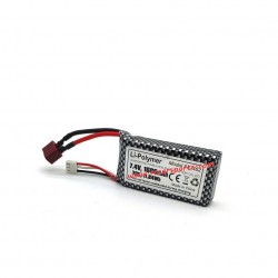 Haiboxing 16889A 16889A PRO Parts Upgrade 7.4V 30C 1600mAh Battery M16151-T Plug (For Brushless Version Car)